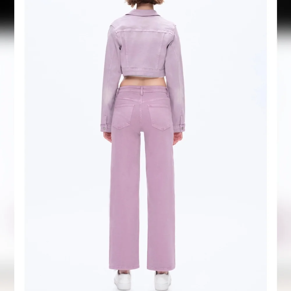 Bayeas Flora High Rise Straight Pants - Picture 4 of 12
